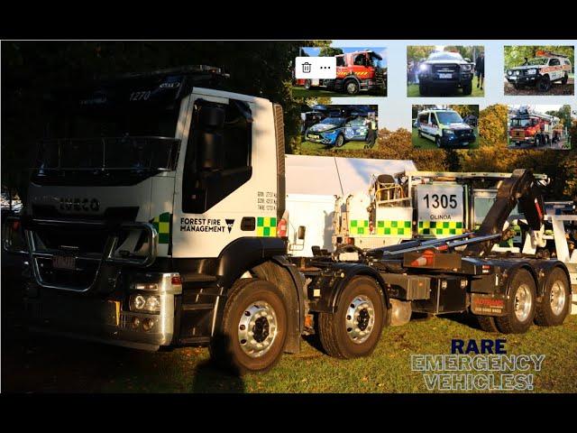 *Rare Vehicles* - All Agencies - Vehicles on Display at 2023 Emergency Services Match - MCG