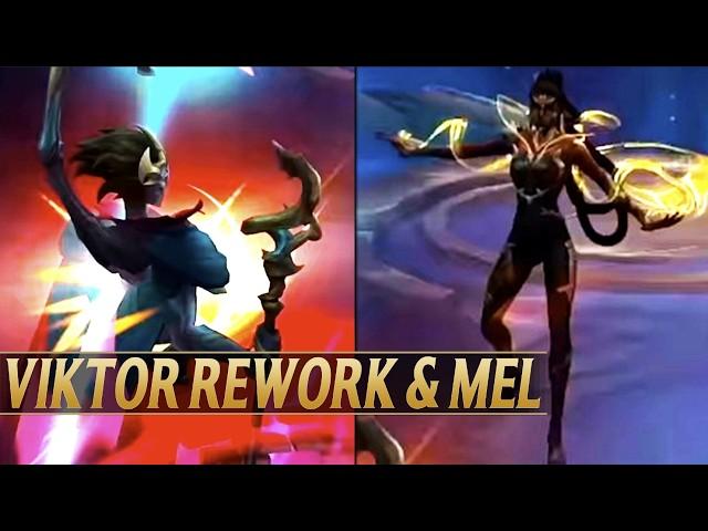 VIKTOR REWORK INGAME MODEL & MEL NEW CHAMPION CONFIRMED - League of Legends