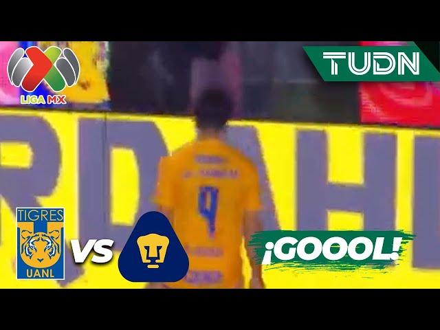 ¡GOLEADOR! Nico Ibáñez marca | Tigres 1-0 Pumas | Liga Mx - CL2024 J5 | TUDN