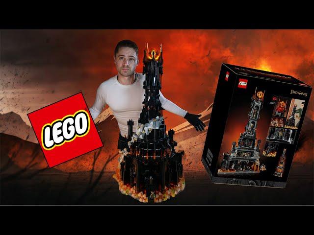 LEGO Lord of the Rings BARAD-DUR in FULL DETAIL