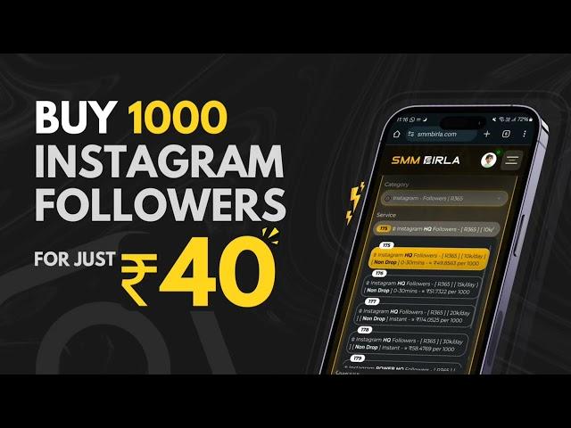 Best Indian SMM Panel | Instagram Followers | SMM BIRLA