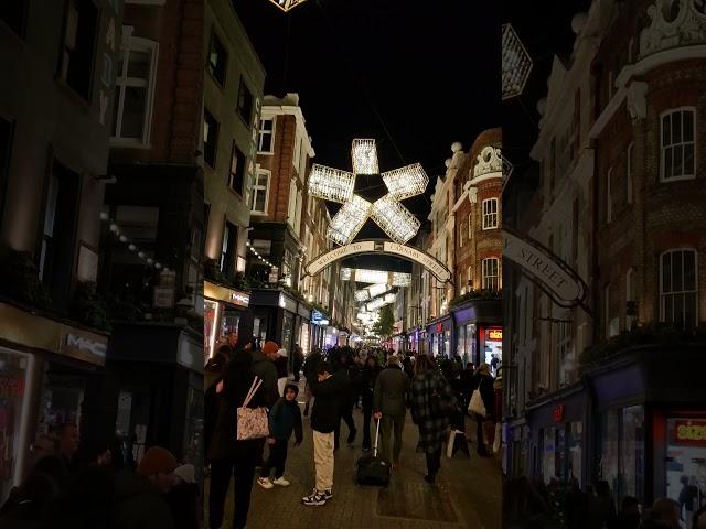 London Christmas lights at Carnaby Street. #londontour #christmaslights #unitedkingdom