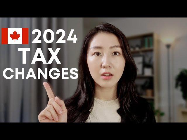 ACCOUNTANT EXPLAINS Important TAX CHANGES in CANADA for 2024 | TFSA, RRSP, FHSA, CPP & Tax Brackets