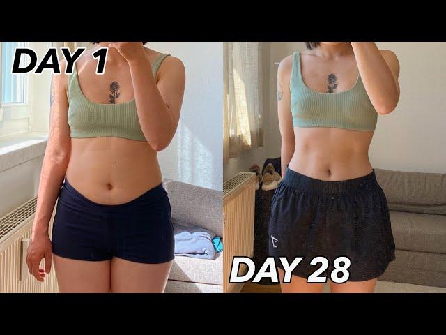 Get FLAT BELLY in 28 DAYS at home (Challenge 2022) (with subtitles)