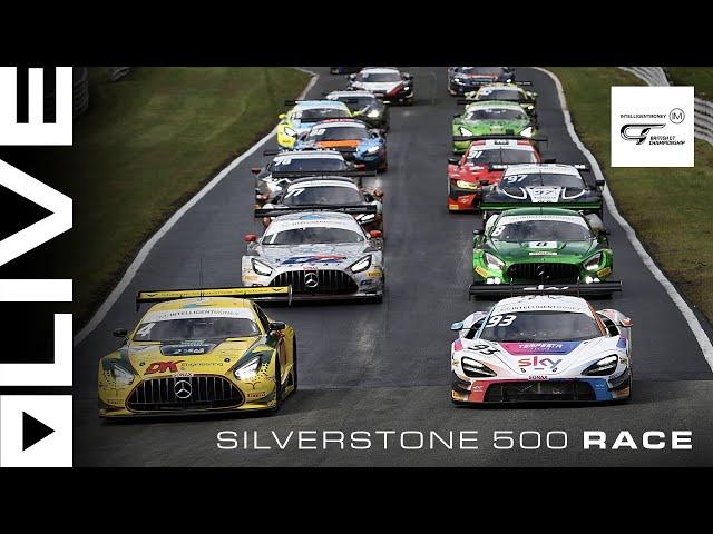 LIVE | Race | Silverstone 500 | Intelligent Money British GT Championship