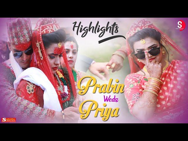 Prabin Weds Priya | Wedding Highlights | Subidha Digital | Timro Gharko Wari Pari