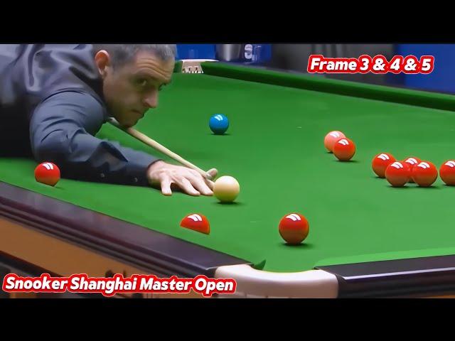 Snooker Shanghai Master Open Ronnie O’Sullivan VS Luca Brecel ( Frame 3 & 4 & 5 )