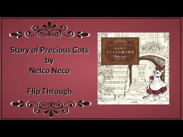 The Story of Precious Cats by Nelco Neco - New Book Flip Through