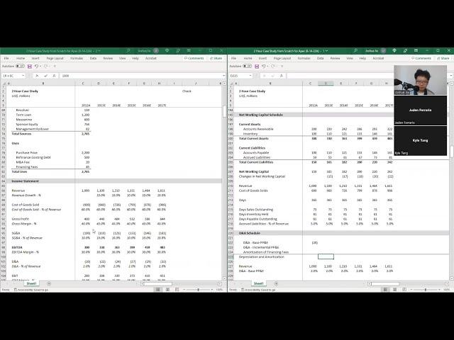 2 Hour 3-Statement LBO Case Study - Private Equity - Built from Scratch