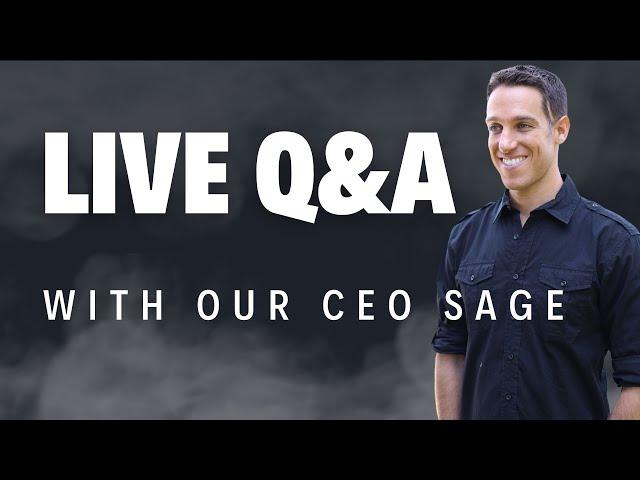 Live Q&A with Addictive Wellness CEO, Sage Dammers