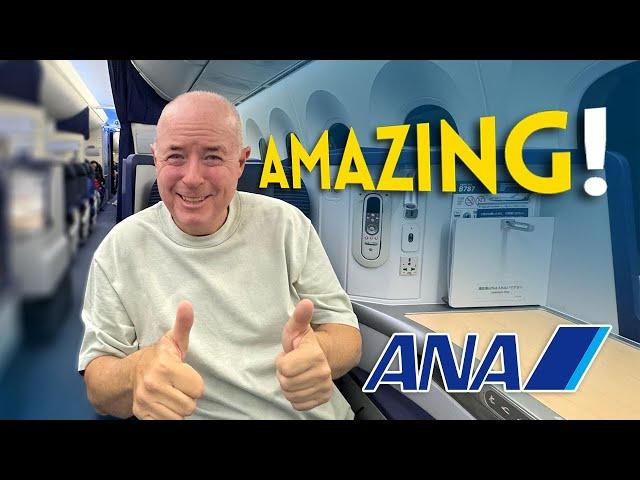 ANA business class AMAZED me!