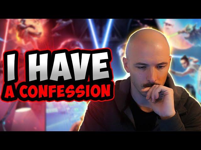 I have a confession to make...