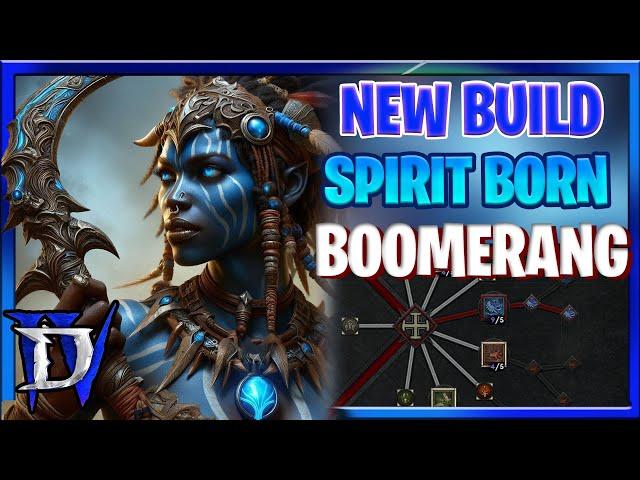 Diablo 4 SpiritBorn Build Guide Razor Wing BoomeRang : New Updated Buffs Diablo IV Spirit Born