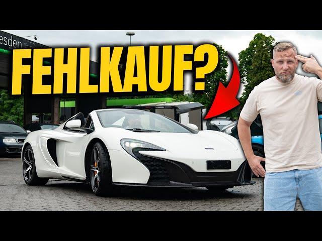 McLaren 650S(mit Mängeln) EXTREM günstig im Ausland Blind gekauft️Rächt sich der Schnäppchenpreis⁉️