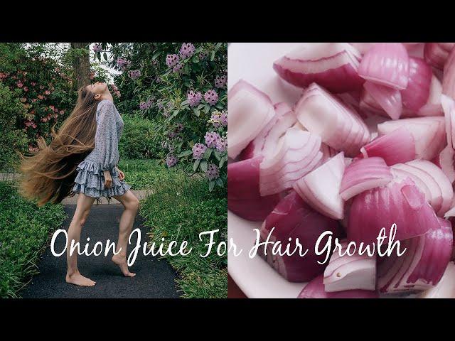 ONION JUICE FOR EXTREME HAIR GROWTH! Stop Hair loss & Grow Long Hair