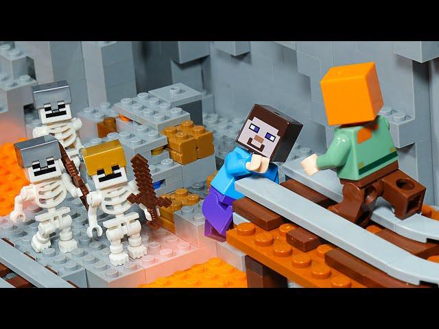 Lego Stop Motion Animation Compilation - LEGO Minecraft - Brickmine