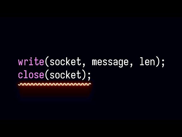 You Don't Know Network Programming