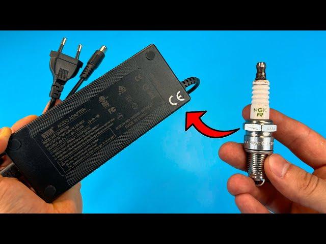 Turn Your Old Laptop Charger Into This Ingenious Device! AMAZING