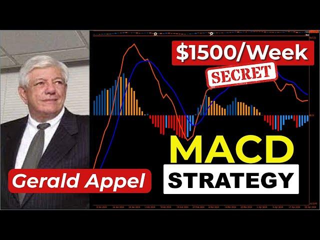  ($1500/Week) Gerald Appel AMCD - Best Part Of The MACD Indicator Trading