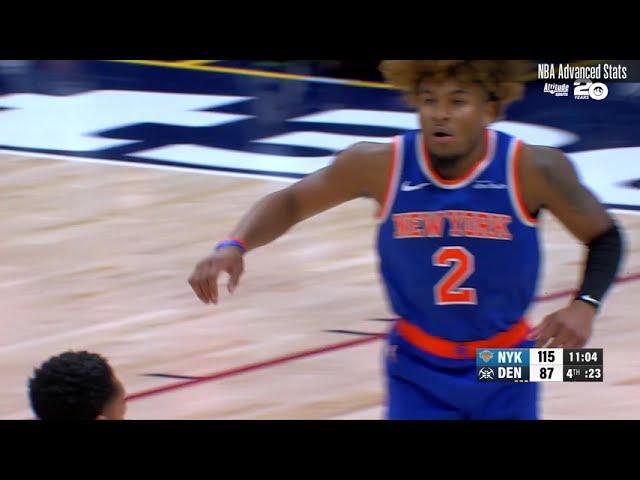 Miles "Deuce" McBride | NYK @ DEN 11.25.2024