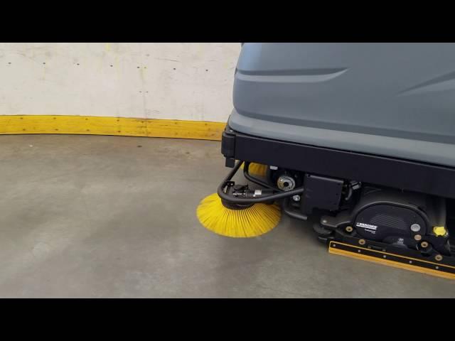 WAXIE demo with Karcher B250R Scrubber