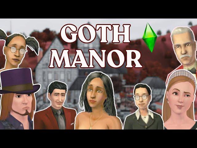 The History & Evolution of Goth Manor in The Sims