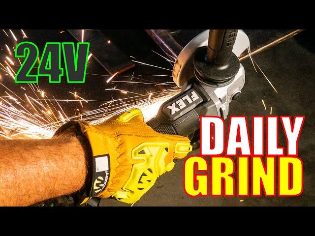 FLEX 24V FX3171A Brushless Grinder Review [4-SPEED 10,000 RPM]