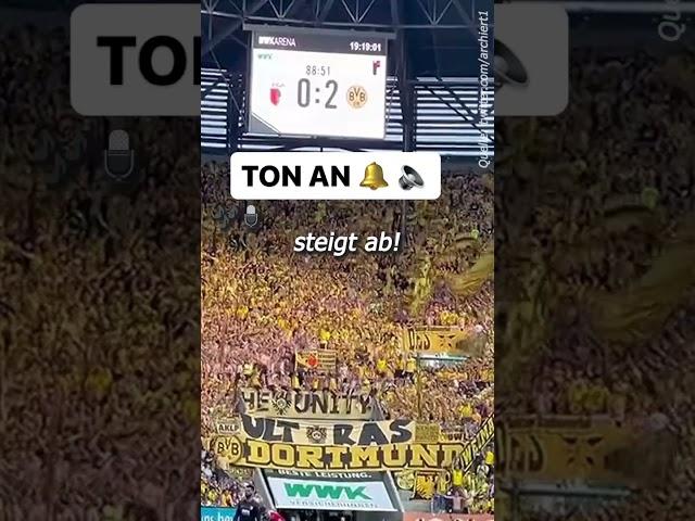 BVB Fans verhöhnen Schalke 04! #shorts