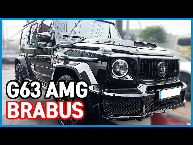 (시승기)저는 이 차의 단점을 찾지 못하였습니다 G63 AMG 지바겐!!!! (BRABUS 튜닝)