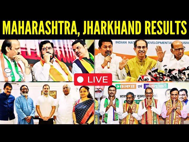 Maharashtra, Jharkhand & Bye-Election Results • Mahayuti vs Maha Vikas Aghadi • BJP+ vs JMM+