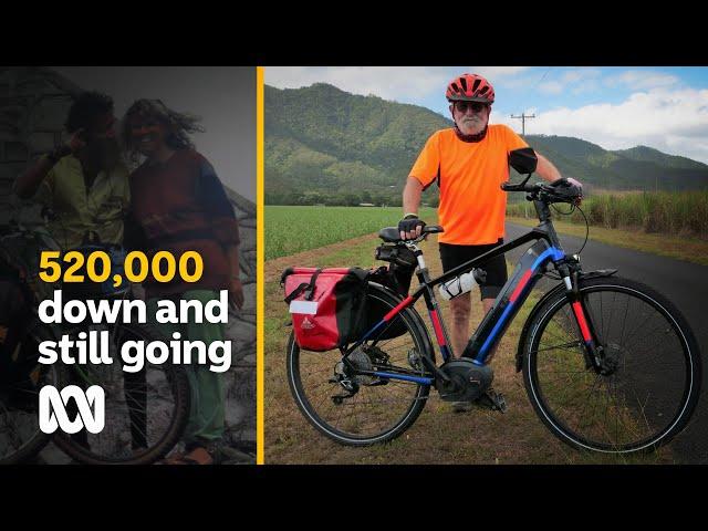 78-year-old man feels 50 after clocking up 520,000km cycling around the world | ABC Australia