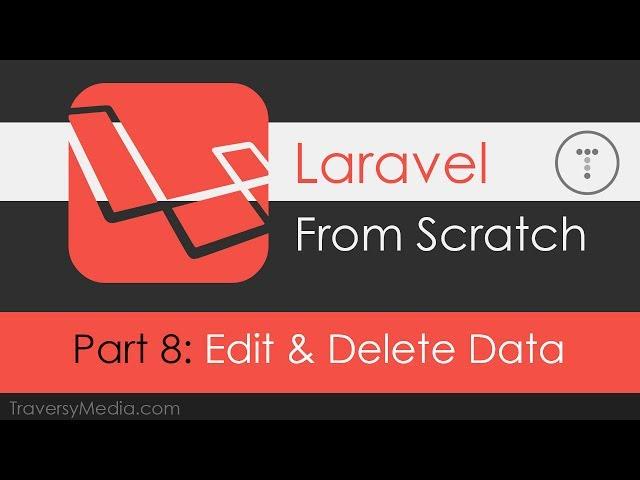 Laravel From Scratch [Part 8] - Edit & Delete Data