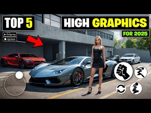 Top 5 Best High Graphics Games For Android 2025 | best high graphics Mobile games