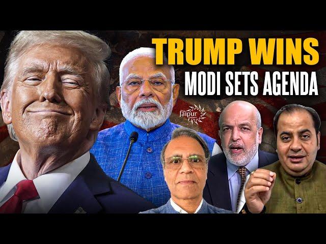 Big Trump Win - Modi Sets Agenda|Left Liberal Meltdown | Pak|Bangladesh|Ukraine|Vibhuti Jha, Sumit.P