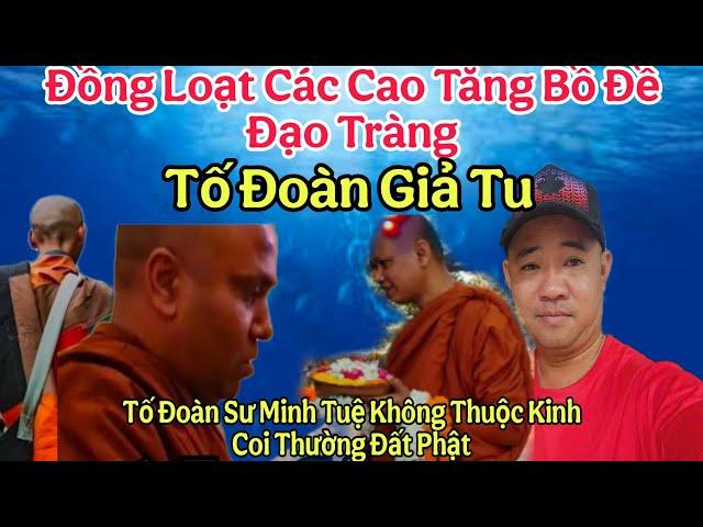 Toang Rồi.. Cao Tăng Bồ Đề Đạo Tràng Tố Đoàn Giả Tu Coi Thường Đất Phật Yêu Cầu Trục Xuất