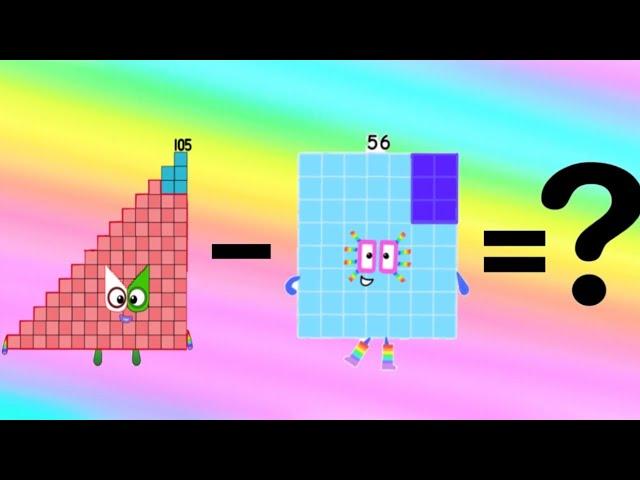 NUMBERBLOCKS SUBTRACTION OF RANDOM NUMBERS | LEARN MATH FOR KIDS | hello george