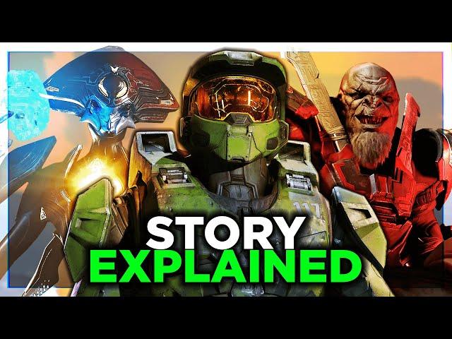 The Entire Halo Infinite Story EXPLAINED