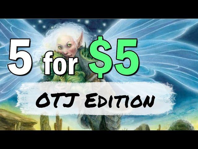 5 Decks for $5: OTJ Edition | Magic: the Gathering | Mtg