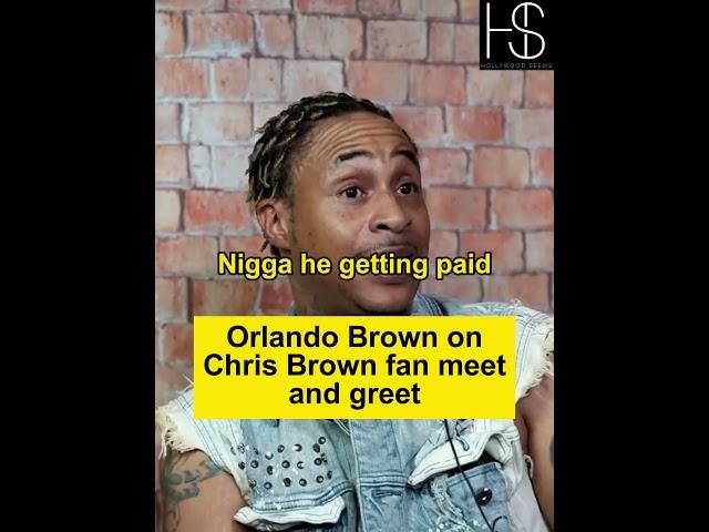 Orlando Brown on Chris Brown