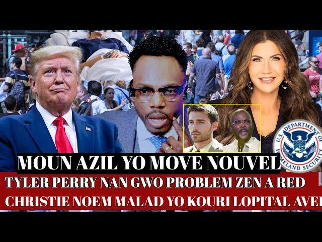 GWO NOUVLE 18 JUIN:DEBLOZAY NAN IMIGRATION,CHRISTIE NOEM LOPITAL,TYLER PERRY NAN PROBLEM,TRUMP PALE