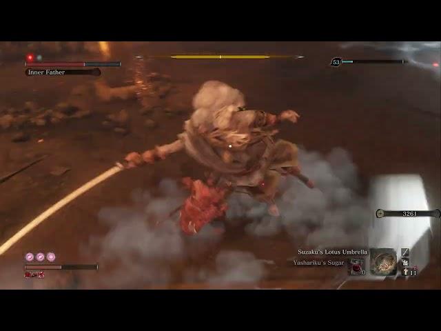 Sekiro inner owl domination 4k