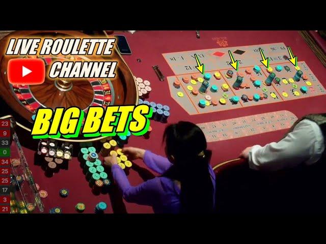  LIVE ROULETTE |  BIG BETS In Casino Las Vegas  Saturday Session Exclusive  2024-09-28