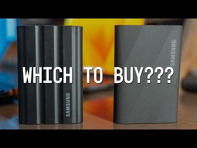 Samsung T7 Shield vs T9: Samsung Portable SSDs Compared!