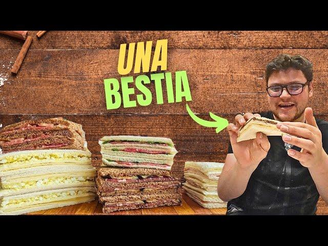 Probando 37 SANGUCHES de MIGA VEGANOS  | ¿Sobreviví?