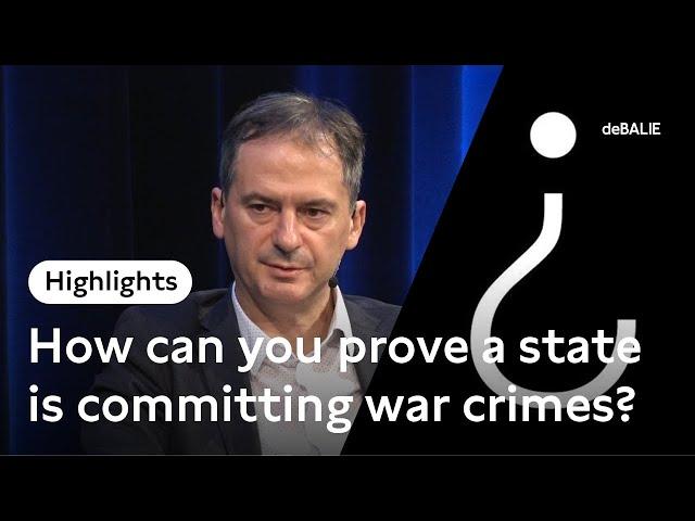 How can you prove a state is committing war crimes?
