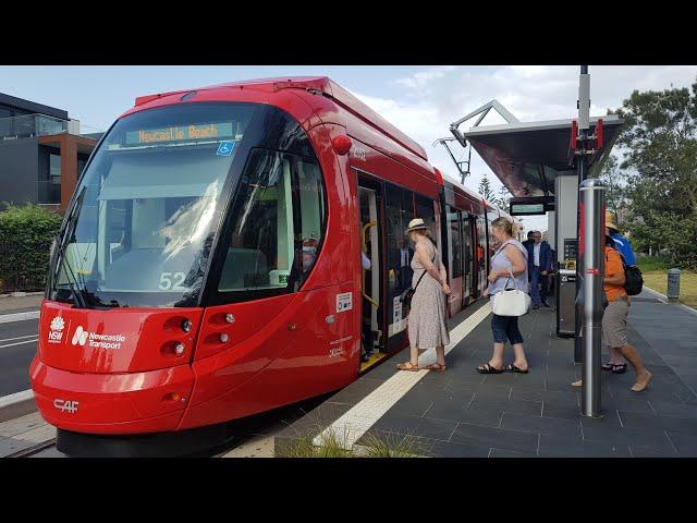 Newcastle Transport - Newcastle Light Rail - Newcastle Beach to Newcastle Interchange