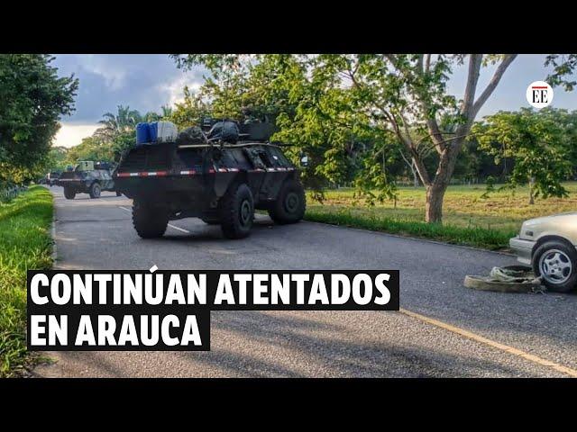 Atentados en Arauca: ELN habría activado explosivos contra vehículo del Ejército | El Espectador