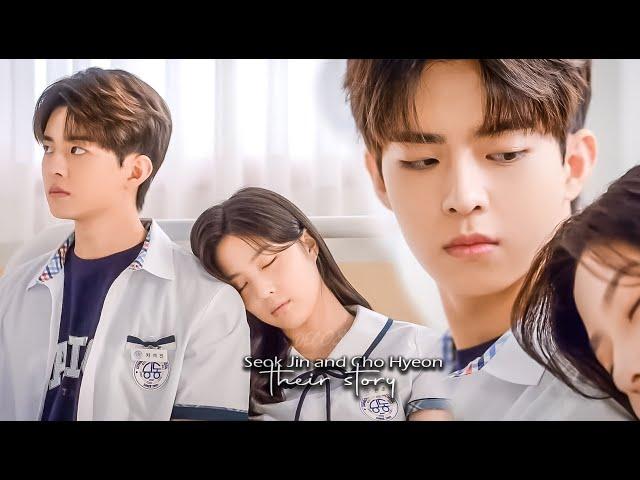 Most popular student fell in love | Cho Hyun and Seok jin story | korean web drama