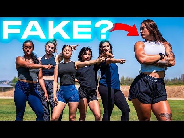 5 Military Women vs 1 FAKE