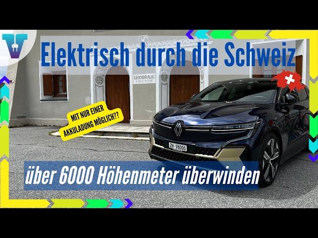 Renault Megane E-Tech - Scheitert er an den Alpen oder nicht? [Deutsch 4K] | Vision E Drive Nr.178